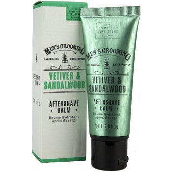 Scottish Fine Soaps balzám po holení Vetiver a santalové dřevo 75 ml