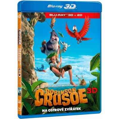 Robinson Crusoe: Na ostrově zvířátek 2D+3D BD – Zboží Mobilmania