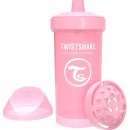 Twistshake Láhev pro děti pastelově růžová 360 ml