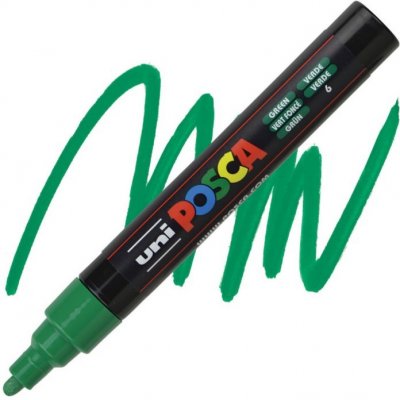 Uni Posca PC-5M zelený – Zboží Živě