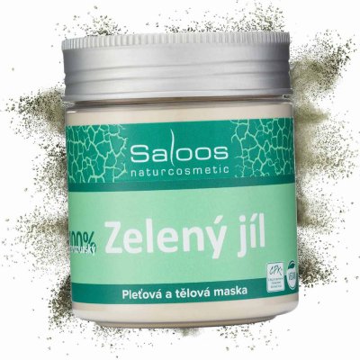 Saloos 100% Francouzský zelený jíl 140 g – Zboží Dáma