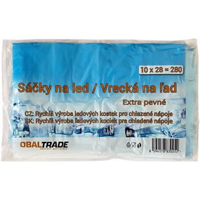 Sáčky ObalTrade na led | EXTRA SILNÉ | 240 kostek – Sleviste.cz