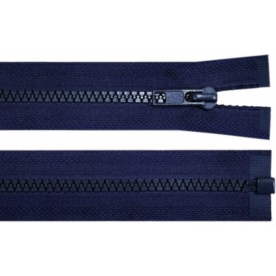 Kostěný zip No 5 délka 50 cm bundový, malé, 330 modrá tmavá – Hledejceny.cz