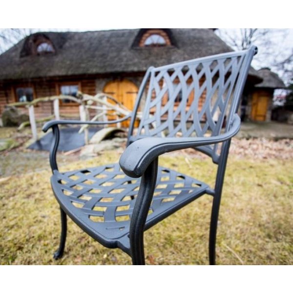 Ogrodos Hliníková zahradní židle California grafitový hliník od 5 699 Kč -  Heureka.cz