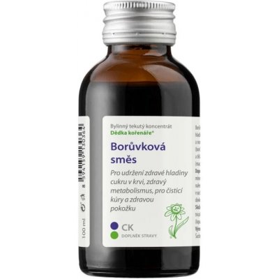 Dědek kořenář Novy Borůvková směs CK + Očistec 100 ml – Hledejceny.cz