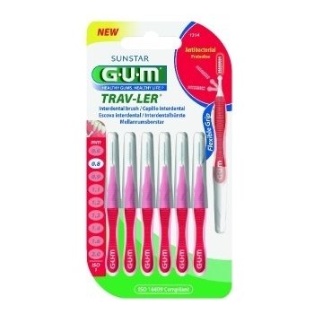 GUM Trav-Ler mezizubní kartáčky 0,8 mm 6 ks