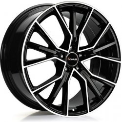 Avus Racing AF18 10x22 5x112 ET26 black polished