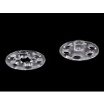 Plastové patentky / stiskací knoflíky transparentní Ø13 mm, Ø15 mm transparent 10pár – Hledejceny.cz
