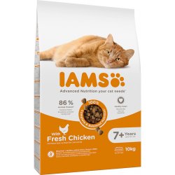 IAMS Advanced Nutrition Senior Cat s kuřecím 2 x 10 kg