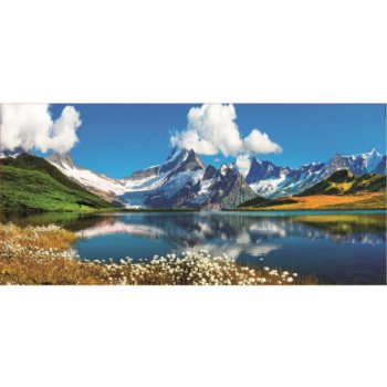 EDUCA Panoramatické Bernský hřeben nad jezerem Bachalpsee Švýcarsko 3000 dílků