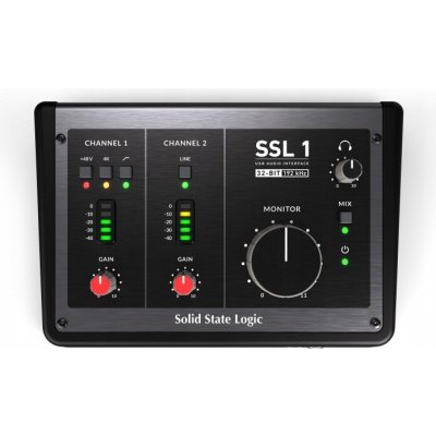 SSL 1 Zvukové rozhraní 2-in/2-out USB-C + software – Hledejceny.cz