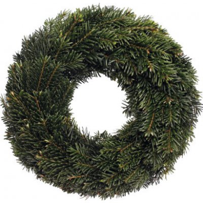 Nordmann Adventní věnec Ø cca 45 cm Selection čerstvě vázaný, živé konifery – Sleviste.cz
