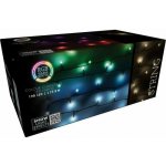RGB Vánoční LED řetěz s dálkovým ovládáním 198 LED barevná 19,8 m – Hledejceny.cz