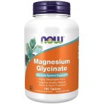 Now Foods Magnesium Glycinát 100 mg 180 tablet – Hledejceny.cz