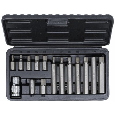 Sada bitů imbus 4 12mm 30 a 75mm BGS 15 ks – Zboží Dáma