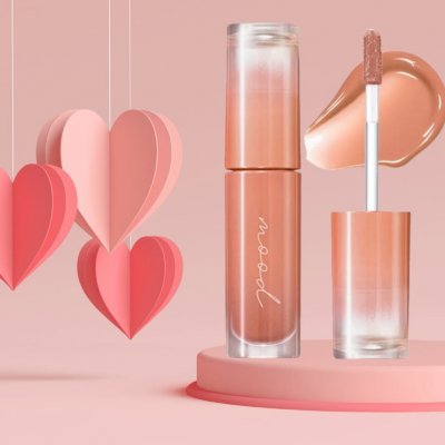 Peripera Ink Mood Glowy Tint dlouhotrvající tint na rty 09 Nude To Heart 4 g – Zboží Dáma