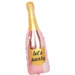 Balón fóliový Sklenice šampaňského champagne \ Cheers\ 28x80 cm – Zboží Dáma