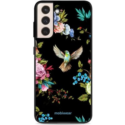 Pouzdro Mobiwear Glossy Samsung Galaxy S21 Plus - G041G - Ptáček a květy