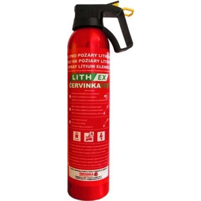 AVD LITH EX AEROSOL hasicí sprej k hašení lithiových baterií 0,5 l – Zboží Mobilmania
