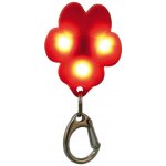 Flasher USB blikačka pro psy 3,5 x 4,3 cm tvar tlapka – Hledejceny.cz
