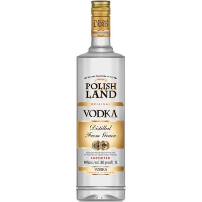 Vodka Polish Land 40% 1 l (holá láhev)