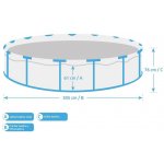 Intex Beachside Metal Frame 3,05 x 0,76 m 28206NP – HobbyKompas.cz