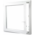 ALUPLAST Plastové okno jednokřídlo bílé 60x50 – HobbyKompas.cz