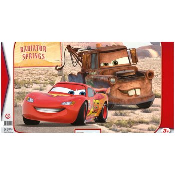 Dino Walt Disney Cars Blesk & Burák tvarové 12 dílků