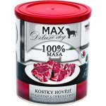 Sokol Falco Max Deluxe Dog Adult kostky hovězí svaloviny s chrupavkou 400 g – Hledejceny.cz