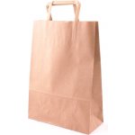 Taška 23*10*32 cm, hnědý sulfátový papír 100 g – Zboží Mobilmania