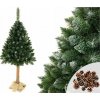 Vánoční stromek Inna Vánoční strom borovice diamantová 3D na kmeni 180cm Sníh Br