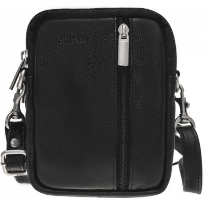 Segali pánská kožená crossbody taška 6032 Black – Zboží Mobilmania