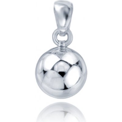 MINET JMG0048WSP00 Zlatý přívěs z bílého zlata půl kulička – Zboží Dáma