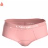 Menstruační kalhotky Underbelly menstruační kalhotky LOWEE růžová růžová z polyamidu Pro velmi slabou menstruaci