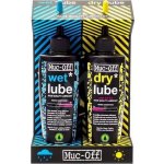 Muc-Off Wet + Dry Lube Twin Pack 2 x 120 ml – Hledejceny.cz