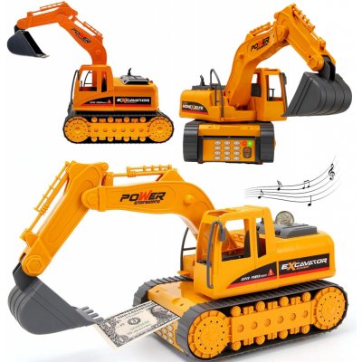 Lebula Pokladnička bagr pro děti zvukové heslo – Zbozi.Blesk.cz