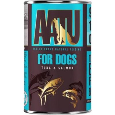 Aatu Dog Tuna & Salmon 2 x 400 g – Zbozi.Blesk.cz
