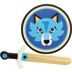 Vilac dřevěný štít a meč Vlk – Hledejceny.cz