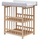 Scarlett Přebalovací pult Jáš ECO - Hvězdička - Bílá – Zboží Mobilmania