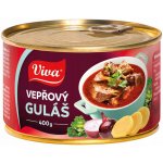 Viva vepřový guláš 400 g – Zboží Dáma