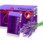 Renova Papírové kapesníčky fialové 3-vrstvé 6 x 9 ks – Zboží Dáma