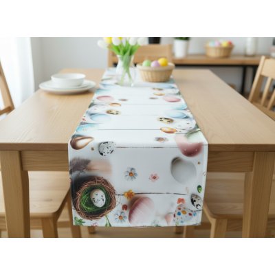 Mybesthome Velikonoční ubrus - běhoun EASTER V. 40x140 cm – Zboží Dáma