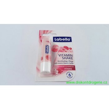 LABELLO Vitamin Shake brusinka & maliny 4,8 g