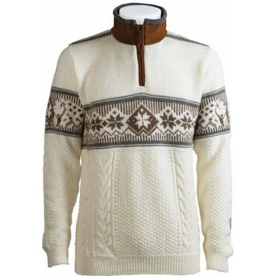 Norský svetr Norlender Spitzbergen bílá – Hledejceny.cz