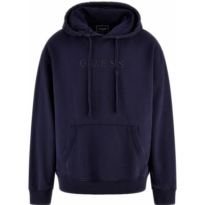 GUESS FINCH TERRY GUESS WASHED HOODY M4RQ33K9YI1-F73J Tmavě modrá – Hledejceny.cz