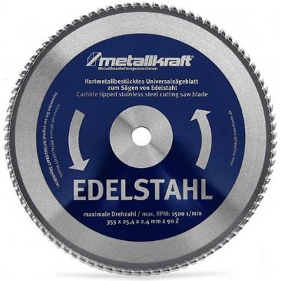 Metallkraft 3853503 pilový kotouč na ušlechtilou ocel 355 mm – Zboží Dáma