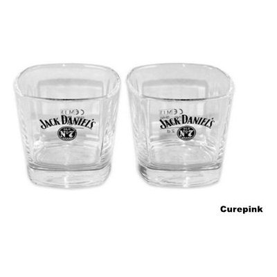 CurePink Sklenice na whisky Jack Daniels set 2 kusy 330 ml 324789 od 329 Kč  - Heureka.cz