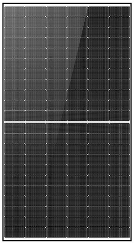 Longi Solární panel monokrystalický 500Wp černý rám