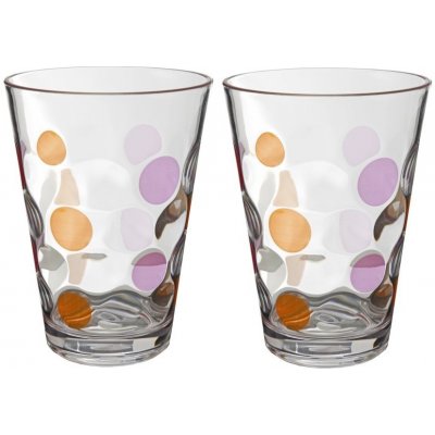 Brunner Sada sklenic Baloons růžová 170830182N.C10 2 x 350 ml – Sleviste.cz