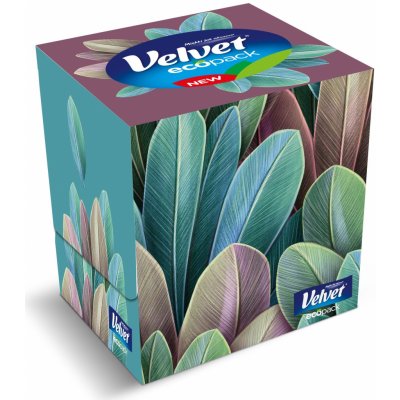 Velvet Eco kapesníčky krabička 3-vrstvé 56 ks – Zboží Dáma